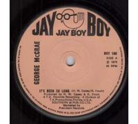 George McCrae - IT'S BEEN SO LONG 7 INCH (7" VINYL 45) UK JAY BOY 1975