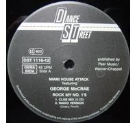 George McCrae - Rock My no.1's (Feat. by Miami House Attack) [VINYL]