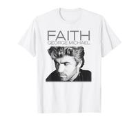 George Michael B&W Portrait T-Shirt