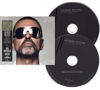 GEORGE MICHAEL CD x 2 Listen Without Prejudice / MTV Unplugged + Fantasy STICKER