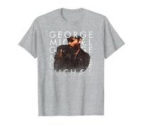 George Michael - Faith T-Shirt, Men, Heather Grey, X-Large