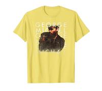 George Michael - Faith T-Shirt, Men, Lemon Yellow, Medium