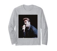 George Michael Faith World Tour London Father Figure 1988 Long Sleeve T-Shirt
