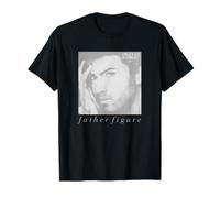 George Michael Father Figure Square Portrait T-Shirt