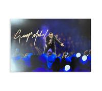 George Michael Poster Canvas Poster Bedroom Decor Landscape Office Room Decor Gift 16x24inch(40x60cm)