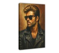 George Michael Poster Canvas Poster Bedroom Decor Landscape Office Room Decor Gift 24x36inch(60x90cm)