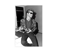 George Michael Poster Canvas Poster Bedroom Decor Landscape Office Room Decor Gift 24x36inch(60x90cm)