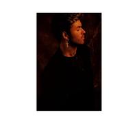 George Michael Poster Canvas Poster Wall Art Decor Print Picture Paintings for Living Room Bedroom Decoration 16x24inch(40x60cm)