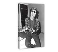 George Michael Poster Canvas Poster Wall Art Decor Print Picture Paintings for Living Room Bedroom Decoration 20x30inch(50x75cm)