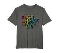 George Michael Tonight the Music Retro Rainbow (Dark) T-Shirt