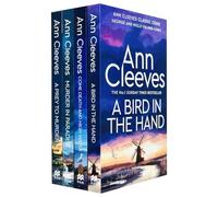George & Molly Palmer-Jones Series 1-4 Books Collection Set By Ann Cleeves (A Bird in the Hand, Come Death and High Water, Murder in Paradise & A Prey to Murder)
