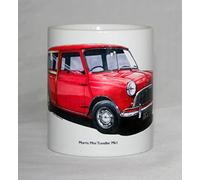 George Morgan Illustration Classic Car Mug. Morris Mini Traveller Mk1