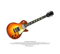 George Morgan Illustration Eric Clapton Beano Guitar ART POSTER A3 size