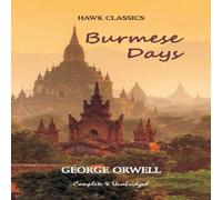 George Orwell Burmese Days Paperback Book Ruskin Bond Multicolor