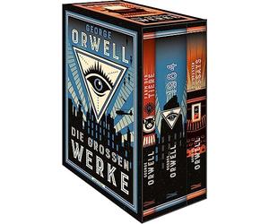 George Orwell, Die großen Werke. Farm der Tiere, 1984, Die großen Essays. Im Schuber: Dystopie, Fabel und kluge, zeitlose politische Aufsätze