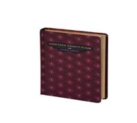 George Orwell Nineteen Eighty -Four Hardback Book George Orwell Multicolor