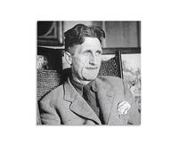 George Orwell Poster Home Decor Poster Wall Art Hanging Picture Print Decorative Painting Posters 16x16inch(40x40cm)