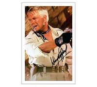 GEORGE PEPPARD Signed 6X4 Inch Photo Print Pre Printed Signature THE A - TEAM, Hannibal Autograph Gift