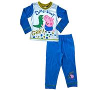 George Pig Boys Dine-Saw!! Pyjamas Ages 18 Months To 5 Years (18-24 Months) Blue