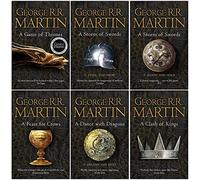 George R. R. Martin A Song of Ice and Fire 6 Books Collection Pack Set RRP: £69.95 (A Feast for Crows, A Storm of Swords: Blood and Gold: , A Storm of Swords: Steel and Snow: Part 1 of, A Clash of Kings, A Game of Thrones, A Dance With Dragons (Hardcover))
