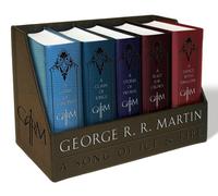 George R. R. Martins A Game of Thrones LeatherCloth Boxed by George R r Martin