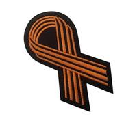 George Ribbon Embroidered Patches Badge Applique for Jeans Vests and Backpacks Patriotic Symbol Patches Craft Applique