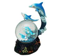 George S. Chen Imports Snow Globe Dolphin Collection Desk Figurine Decoration