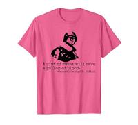George S. Patton Quote WW2 General Patton T-Shirt, Men, Pink Heather, 3X-Large
