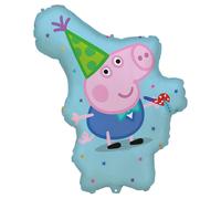 Procos - Supersized Foil Balloon George From Peppa Pig, Balloon for Air Or Helium Filling, Gift, Decoration