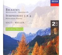 George Solti - Brahms: Masterworks, Symphonies 3 & 4, Hungarian Dances
