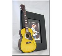 GEORGE STRAIT Miniature Guitar Picture Frame Country