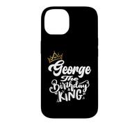 George The Birthday King Happy Birthday Shirt Men Boys Teens Case for iPhone 14