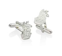 George VI Shilling - Cut Out Coin Cufflinks