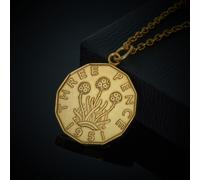 George VI Threepence (1937-1952) - Plated Coin Necklace