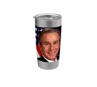George W Bush Stainless Steel Insulated Tumbler