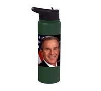 George W Bush Stainless Steel Insulated Water Bottle