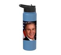George W Bush Stainless Steel Insulated Water Bottle