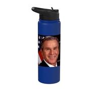 George W Bush Stainless Steel Insulated Water Bottle