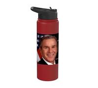 George W Bush Stainless Steel Insulated Water Bottle