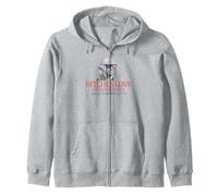 George Washington 1776 Bitches Love Independence Zip Hoodie