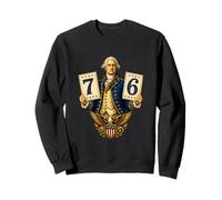 George Washington 1776 Patriotic Fourth of July American His Sweatshirt