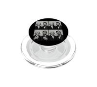 George Washington Abraham Lincoln Photo Booth Funny 250 USA PopSockets PopGrip for MagSafe
