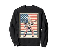 George Washington American Guitar Player Guitarist Sweatshirt