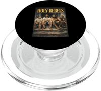 George Washington And Jesus Funny History Holy Rebels Buff PopSockets PopGrip for MagSafe