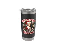 George Washington Christmas Founding Father 1776 Holiday Stainless Steel Insulated Tumbler