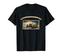 George Washington Crossing The Delaware Vintage History Buff T-Shirt