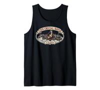 George Washington Delaware Crossing American Revolution 1776 Tank Top