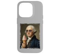 George Washington Eating Ice Cream Case for iPhone 14 Pro