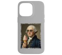 George Washington Eating Ice Cream Case for iPhone 14 Pro Max