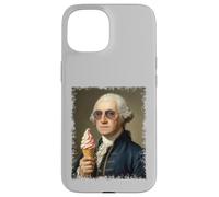 George Washington Eating Ice Cream Case for iPhone 15